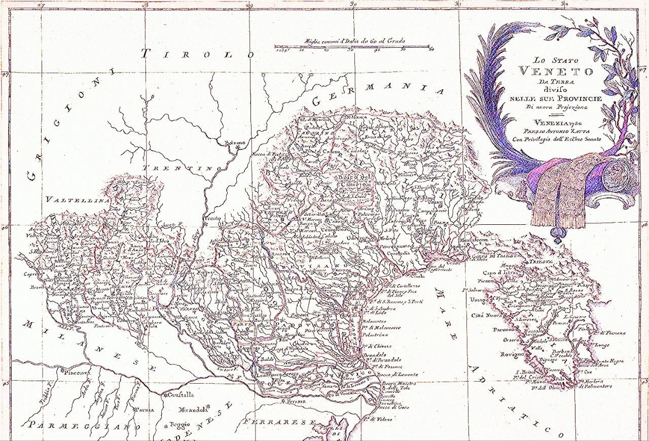 Il Dominio Veneto: mappe, confini e memoria storica